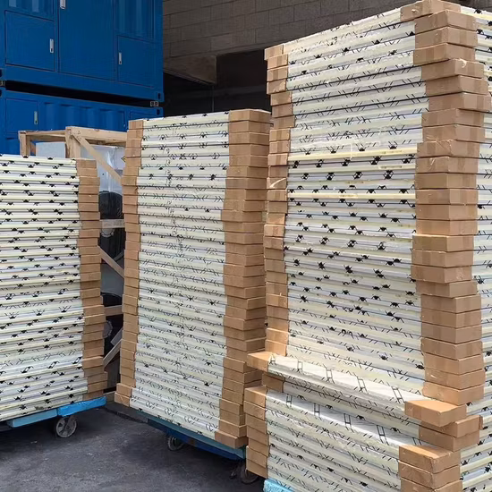 50mm/ 75mm/ 100mm/ 120mm PU/ EPS / Rockwool Sandwich Panel for Cold Room/Prefab House