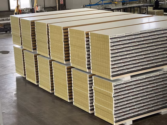 Высокое качество 30/40/50/75/100/120/150 мм стены и крыша EPS/Rockwool/PU/PIR изолированная сэндвич-панель для холодной комнаты/переносного дома/птичника
